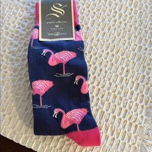 Socksmith Flamingo Casual Socks - Pink and Blue